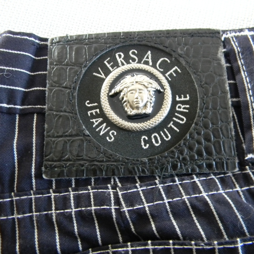 Beautiful pin stripe Versace pants